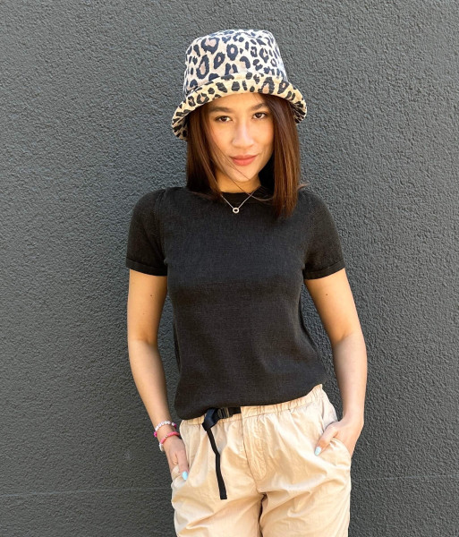 Fine Knit Shirt Vintage brown