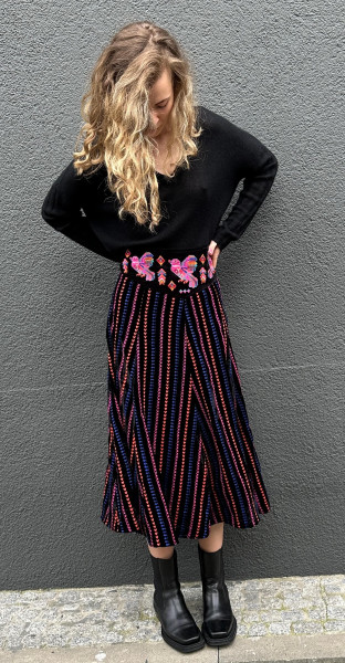 Witch Hazel Skirt black line crane