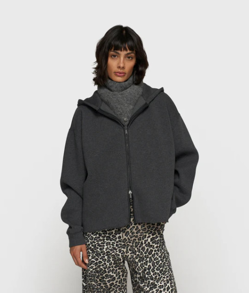 Statement Zip Hoodie antra melee