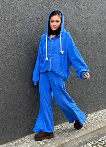 Anoh Sweatjacke strong blue
