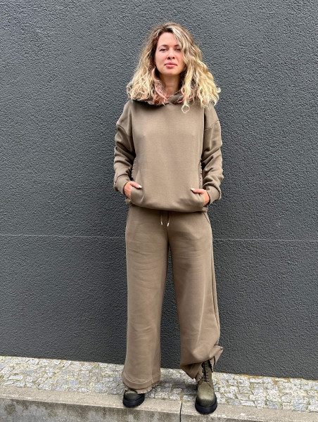 Hoody Many olive