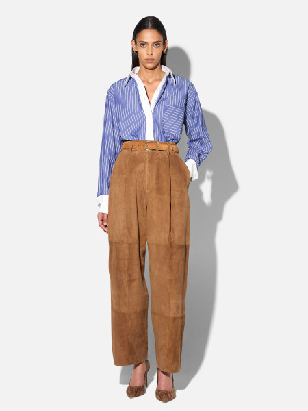 Boyfriend Blouse Blue Striped