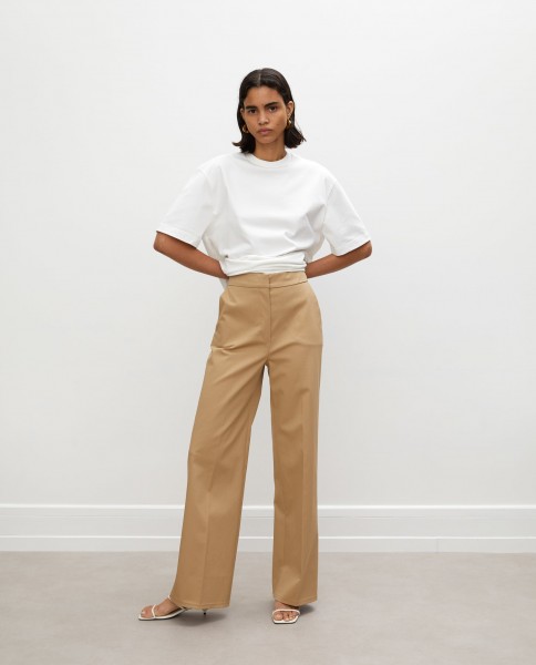 Trousers camel