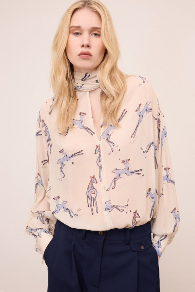 Shirt With Bow bambi