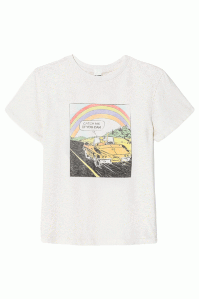 Classic Tee Catch Me If You Can Vintage White