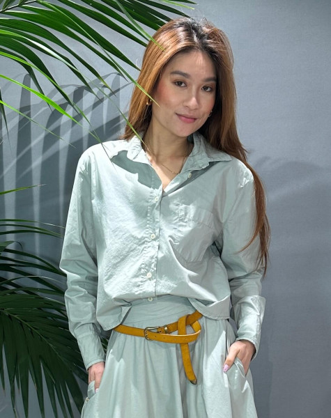 Blouse Jane Cropped Salbei