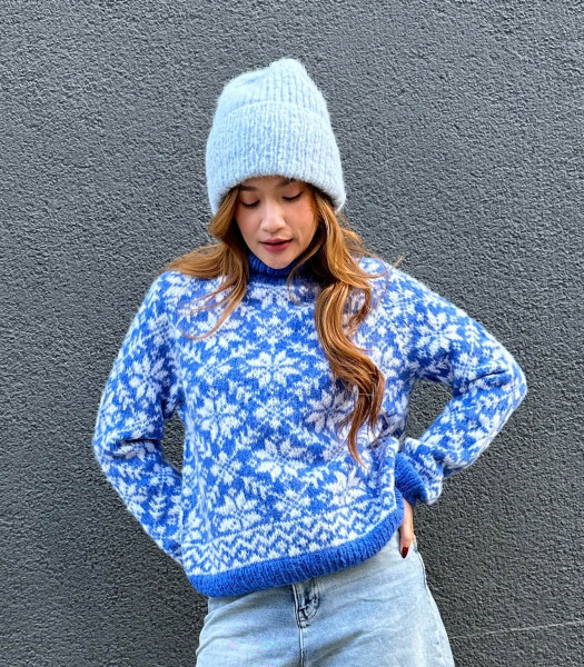 Headbanging in Helsinski Beanie Sky Blue