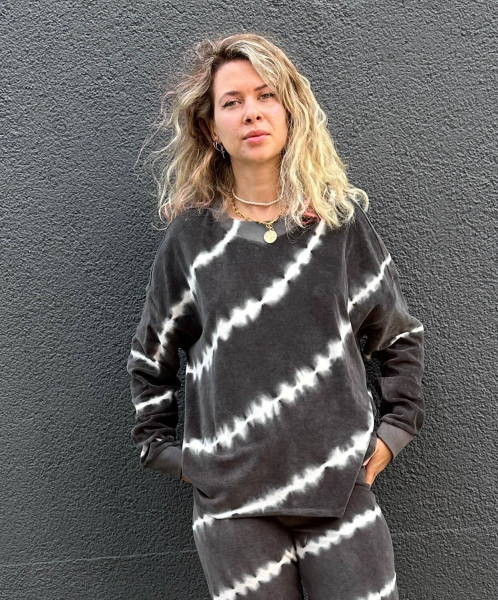 Velvet Sweatshirt Batik Wayne dolphin