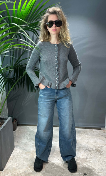 Barrel Leg Ruby Volume Blue destroyd