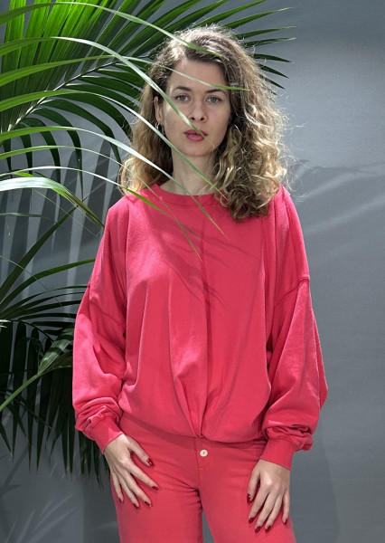 Sweatshirt Belly geranium