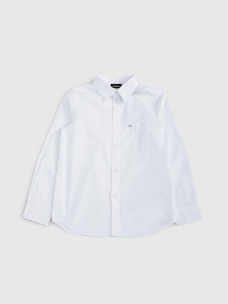 Csmoi Popelin Hemd white