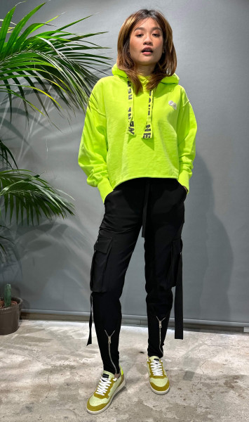 Sweatshirt Fit Bloomer Bleed Neon Yellow