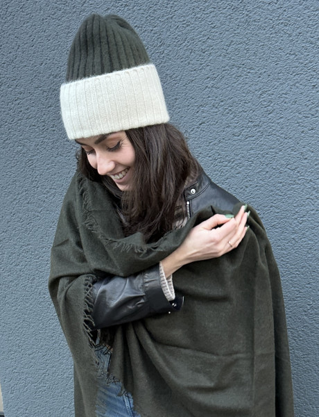 Cashmerebeanie Tie Dye Bibans / Icebear