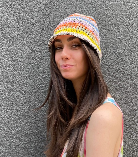 Crochet Hat Multicolour