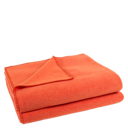 Soft-Fleece papaya 160x200