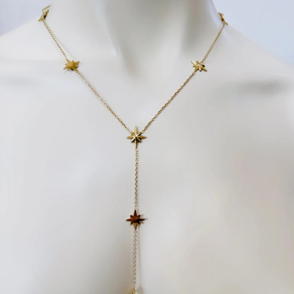 Kette Y Star Gold