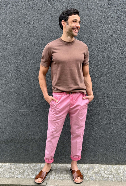 Greg F. Pantalone Lungo Pink