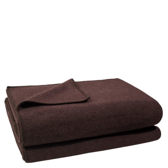 Soft-Fleece dark brown160x200