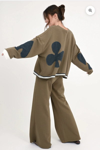Sweatshirt Hopewell olive
