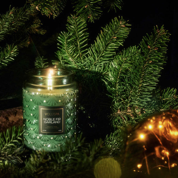 Noble Fir Garland Gross Glas