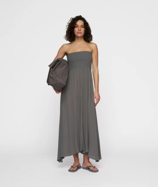 Skirt Dress Rib Waistband oil