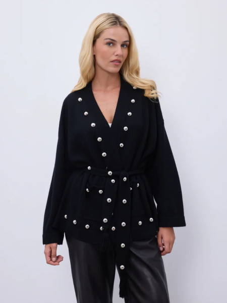 Cardigan Alex Noir