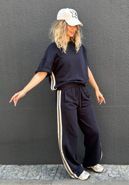 Western Jogger Tape dark navy