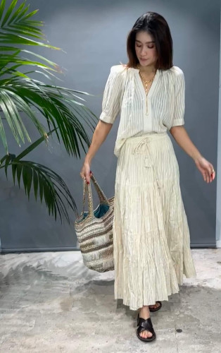 Vorschau: Blouse Cream/Silver Vorschau: Blouse Cream/Silver