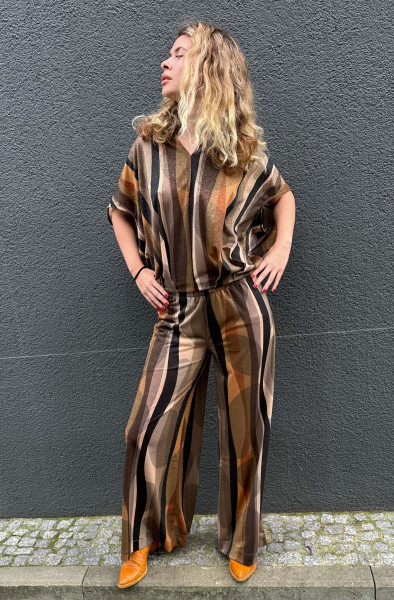 Loja Retro Glitter Bluse Mauritiu