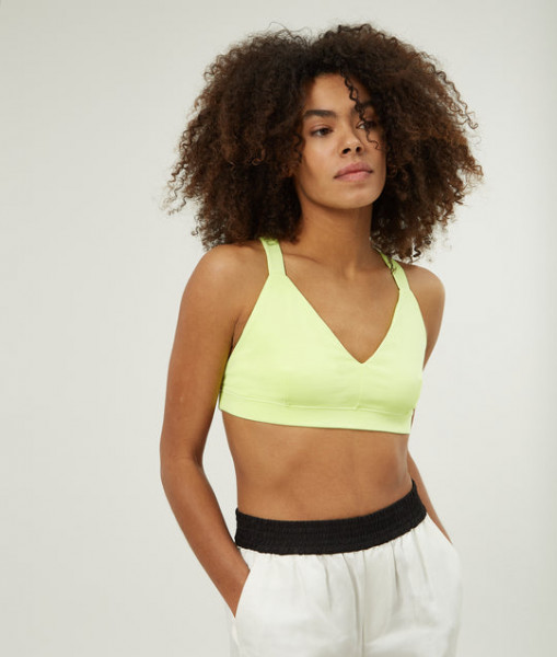 Sporty Bra faded fluor yellow