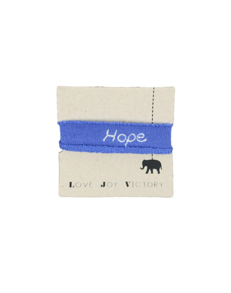 Stoffarmband Zinia amparo blue