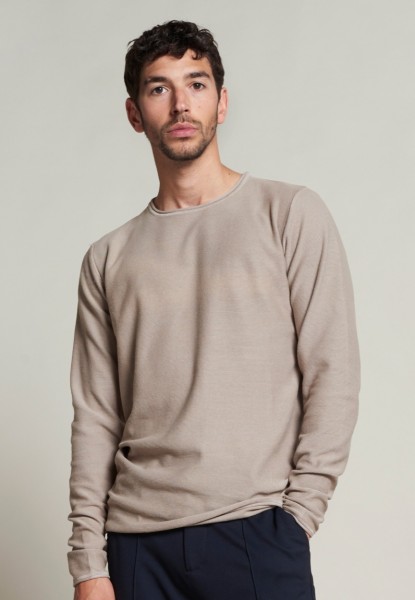 The Cooper Crew Stripe Rosy Brown