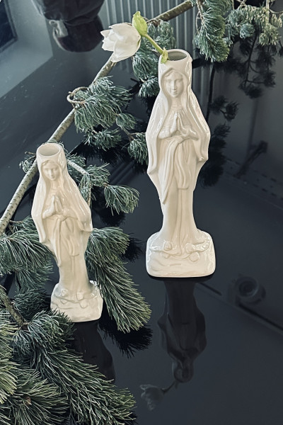 Cadonna Vase weiß 30,5cm