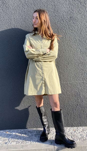 Shirtdress Limited olive/grey