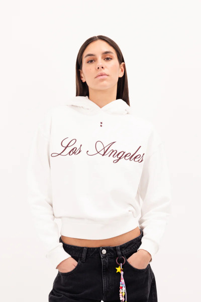 White Ebbie Hoodie