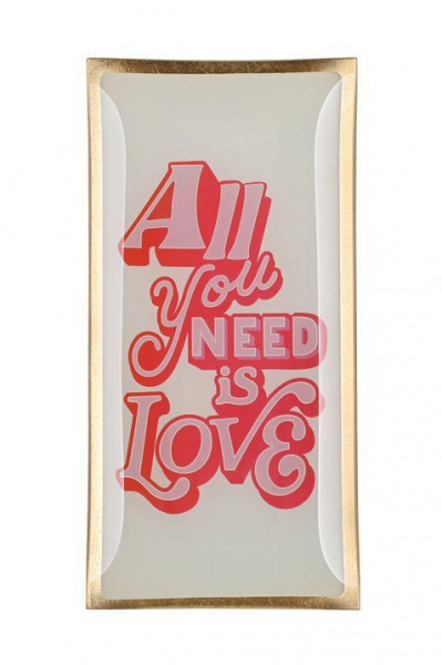 Love Plates, Glasteller L All you need is Love