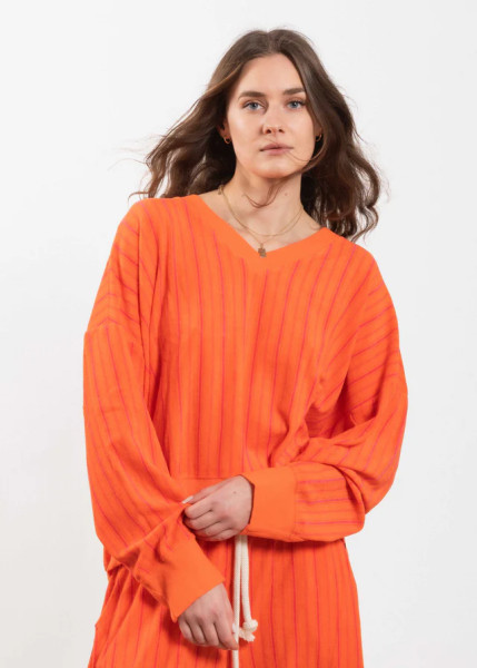 Rowan strong orange striped