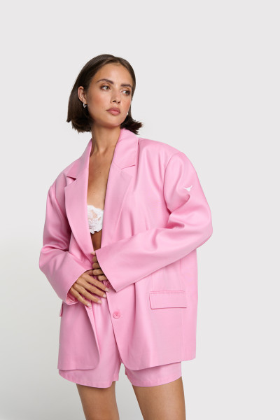 Rich Oversized Blazer soft pink