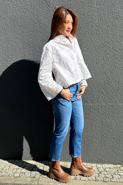 Bapavone Short Shirt white