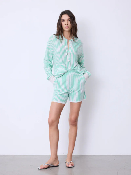 Kaschmirshorts Aglae mint