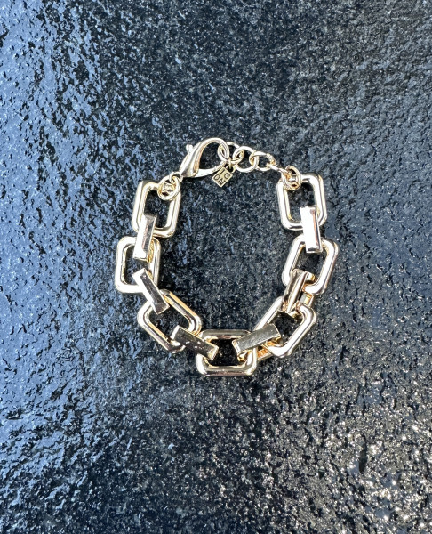 Bracelet gold 19cm