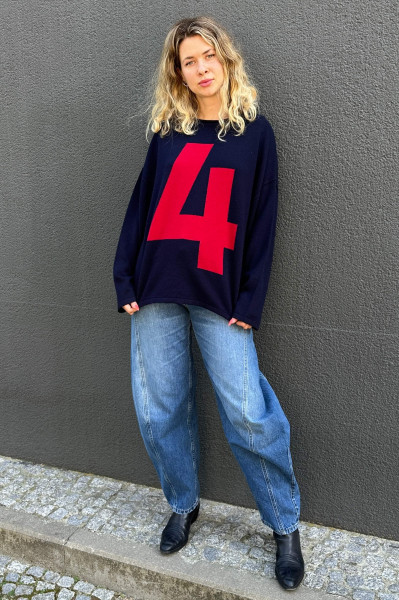 Sweater Red 4 midnight Cashmere